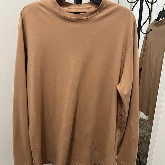 BUGATCHI  Men's Tan Long Sleeve Shirt.  #009 - Picture 1 of 4